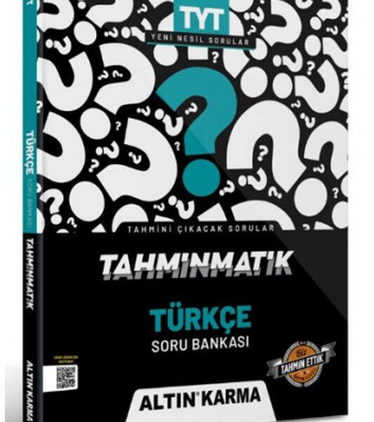ALTINKARMA LGS TAHMİNMATİK TÜRKÇE SORU BANKASI