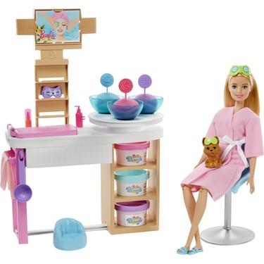 Barbie YÜZ BAKIMI YAPIYOR OYUN SETİ GJR84