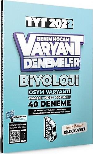 BENİM HOCAM KİMYA TYT VARYANT 40 LI DENEME