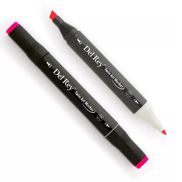 DEL REY MARKER TWİN F125 FLUORESCENT ROSE 14 05