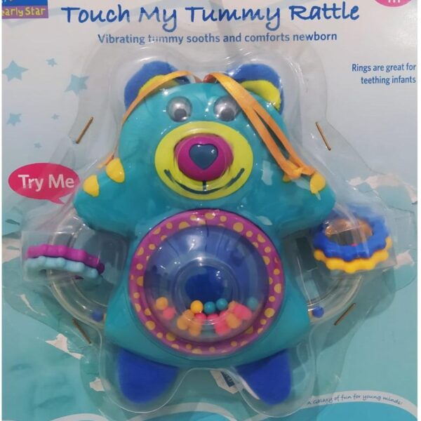 EARLY STAR TOUCH MY TUMMY RATTLE PİLLİ