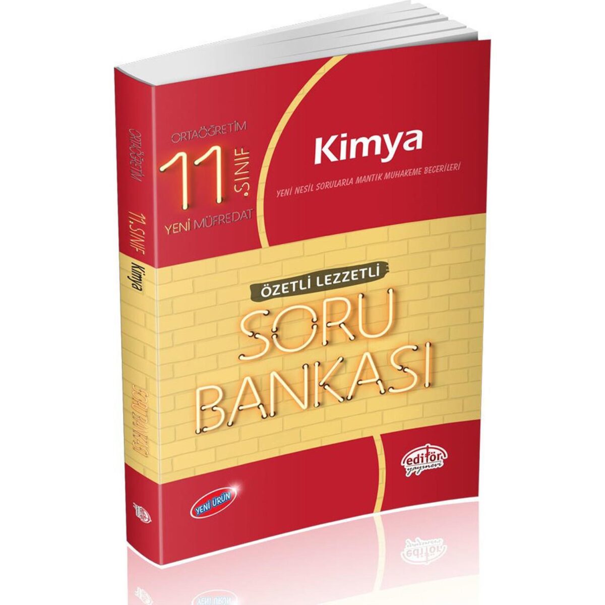 EDİTÖR 11.SINIF KİMYA ÖZETLİ LEZZETLİ SORU BANKASI - Görsel 1
