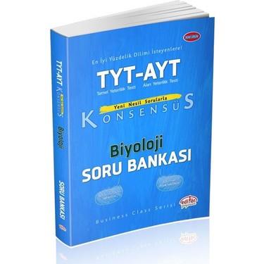 EDİTÖR BİYOLOJİ TYT-AYT KONSENSÜS SORU BANKASI