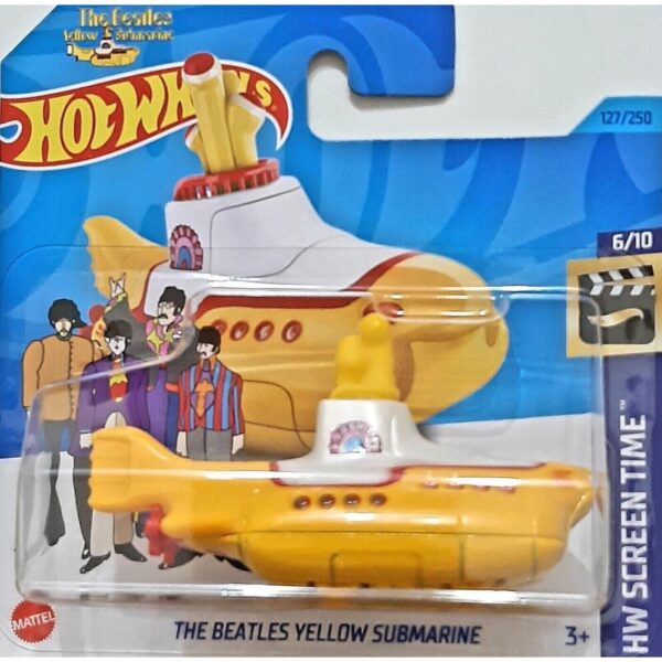 HOT WHEELS THE BEATLES YELLOW SUBMARINE  HKH12-127