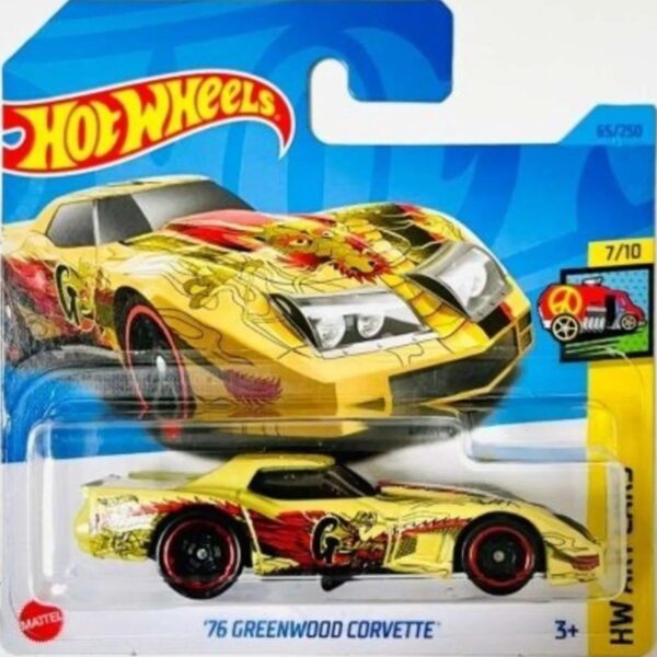 HOT WHEELS72 GREENWOOD CORVETTE HKH52-65