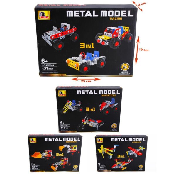 KIZILKAYA ARAÇLI METAL LEGO (X659)