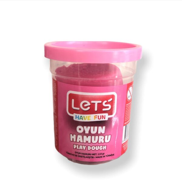 LETS OYUN HAMURU PEMBE 115 GR L-8440-7