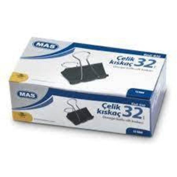 MAS KISKAÇ ÇELİK OMEGA 32 MM SİYAH 930S