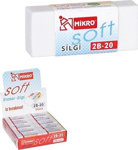 MİKRO SİLGİ 2B-20Y SİLGİ TEKLİ
