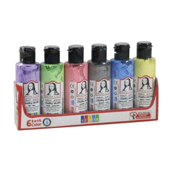 MONALİSA Chalky Akrilik Set 6x70 ml