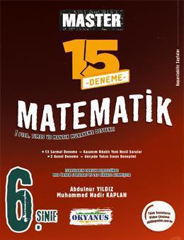 OKYANUS 6.SINIF MATEMATİK MASTER 15 DENEME