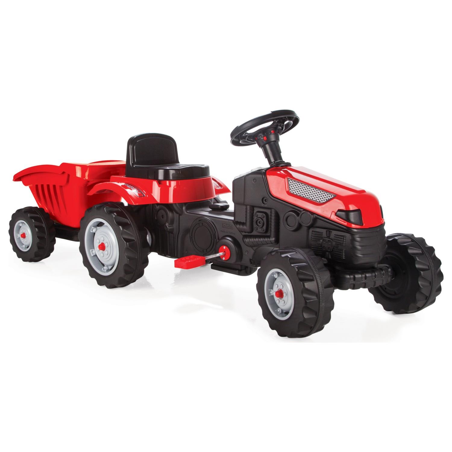 pilsan-traktor-romorklu-pedalli-kirmizi-pls-40-3245.jpg PİLSAN TRAKTÖR RÖMORKLU PEDALLI KIRMIZI PLS-40 - Görsel 1