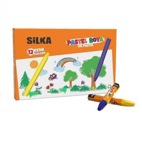 SİLKA PASTEL BOYA 12 Lİ