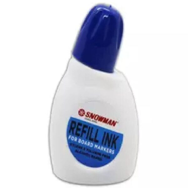 SNOWMAN BEYAZ TAHTA KALEMİ MÜREKKEBİ 30 CC MAVİ