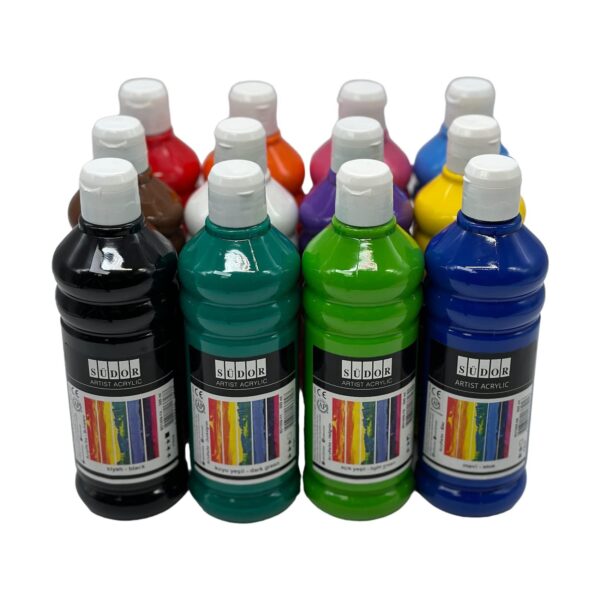 SÜDOR Akrilik Boya 500 ml Karma Renk