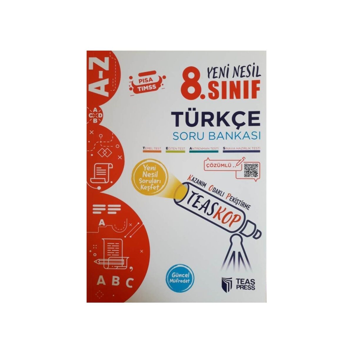 TEAS PRESS 8.SINIF TÜRKÇE SORU BANKASI - Görsel 1