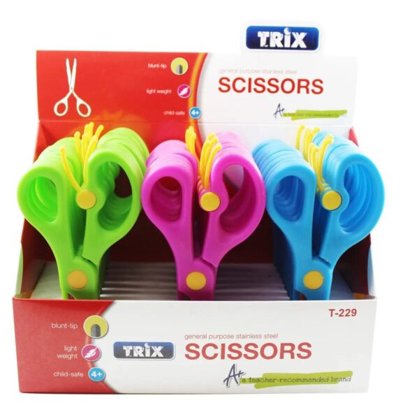 TRİX ÇOCUK MAKASI EMNİYETLİ 24 ADET