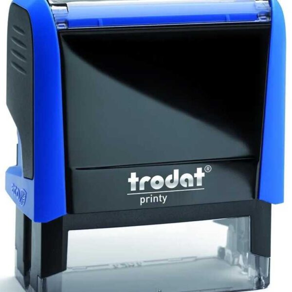 TRODAT KAŞE 4912 P4 PASTEL MAVİ GÖVDE MAVİ KEÇE