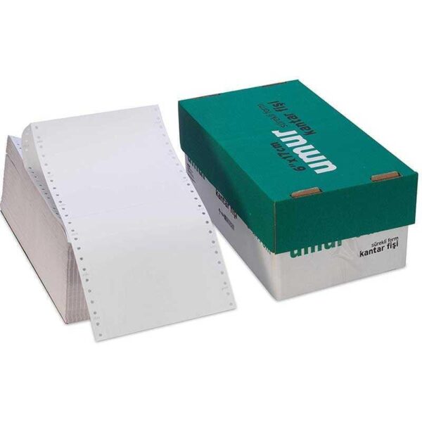 Umur 6''x17Cm 2/N Baskısız Kantar Fişi