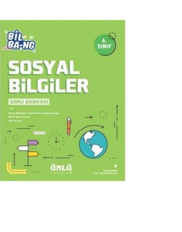 ÜNLÜ 6.SINIF SOSYAL BİLGİLER BİL BANG SORU BANKASI