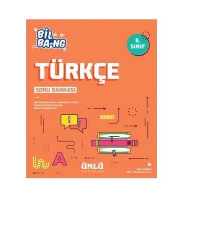 ÜNLÜ 8.SINIF TÜRKÇE BİL BANG SORU BANKASI