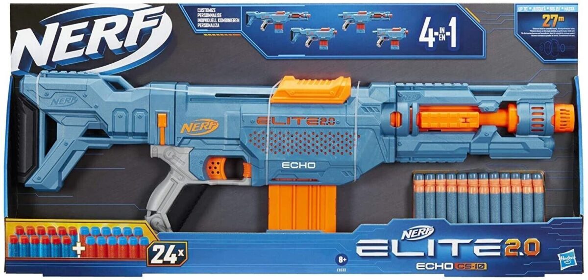 Hasbro NERF ELITE 2.0 ECHO E9533 - Görsel 1