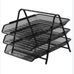 BİON EVRAK RAFI PERFORE 3 KATLI SİYAH 9309S