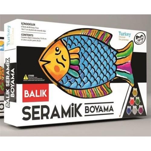 KUMTOYS JUNIOR TABAK SERAMİK BOYAMA 17X18