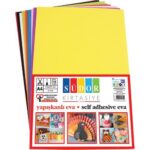 SÜDOR Yapışkanlı Eva 20x30 cm 2 mm 10 Renk