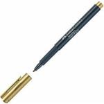 FABER CASTELL METALİK MARKÖR ALTIN RENK KEÇELİ