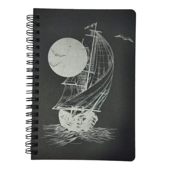 PAPERART SİYAH DEFTER 12x17 GEMİ