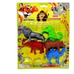 KARTELADA 6 LI HAYVAN SETİ