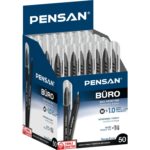 PENSAN TÜKENMEZ KALEM BÜRO 1.0mm SİYAH 50 Lİ 2270