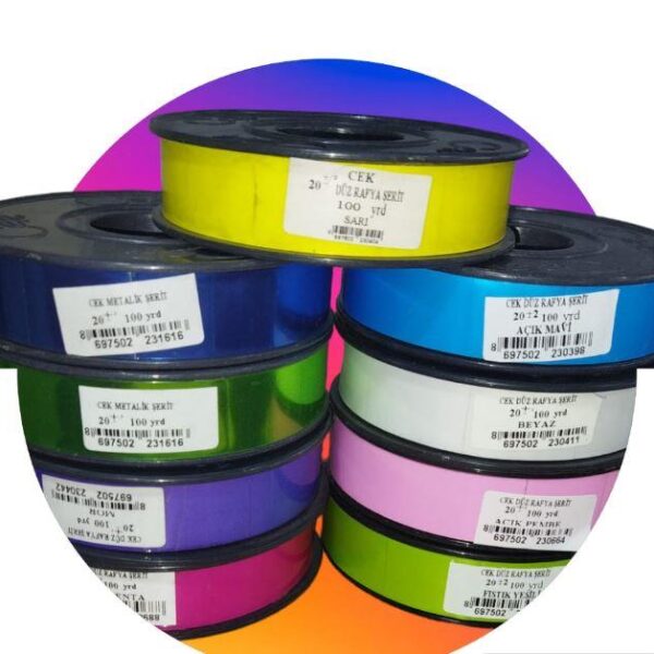 SAN RAFYA 20mmX100mt RENKLİ