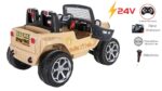 PİLSAN AKÜLÜ ARABA 24 V SAFARİ KUMANDALI 4X4 - Görsel 2