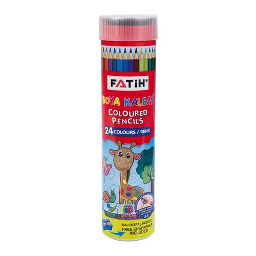 FATİH KURU BOYA TAM BOY TÜPLÜ 24 RENK