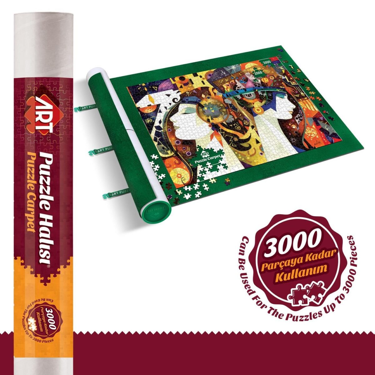 ART PUZZLE PUZZLE HALISI 3000 LİK RULO - Görsel 1