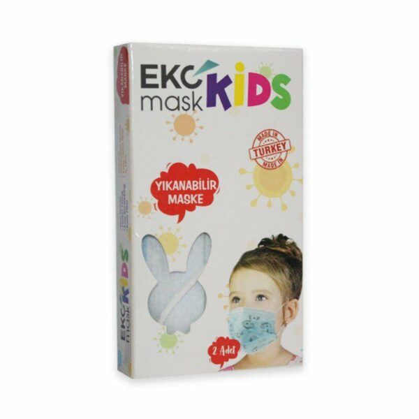 KİDS MASK DESENLİ YIKANABİLİR ÇOCUK MASKESİ