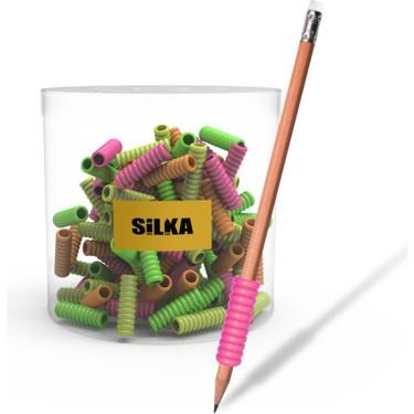 SİLKA KALEM TUTMA APARATI SPİRAL SİMLİ 4 RENK SLC