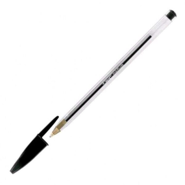 BİC KRİSTAL TÜKENMEZ KALEM SİYAH 1,6 MM M-G-09