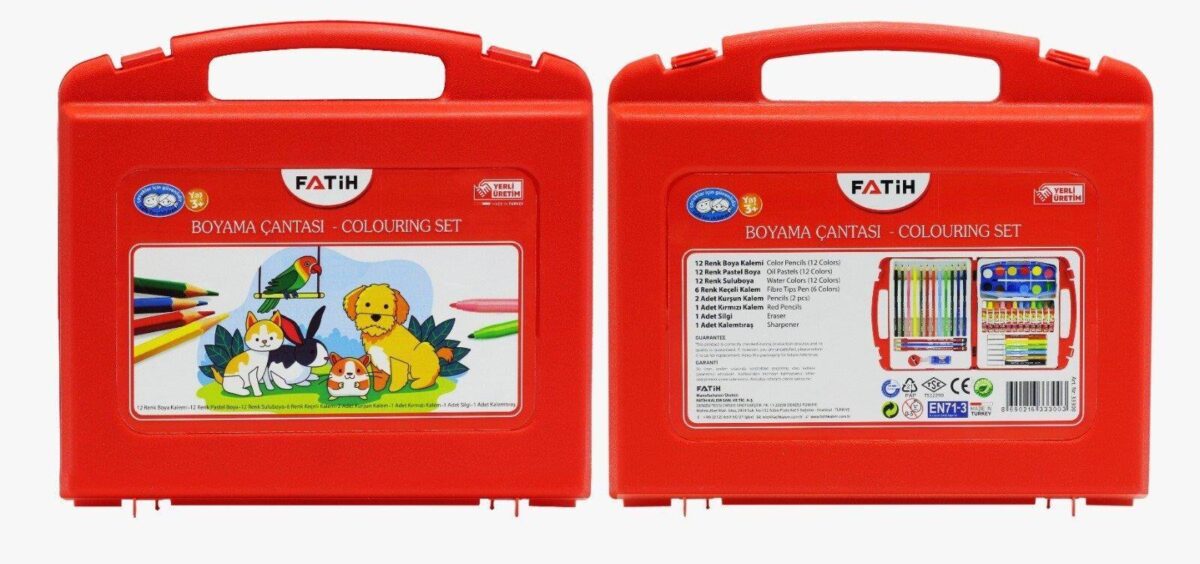 FATİH ÇANTALI BOYAMA SETİ - Görsel 2