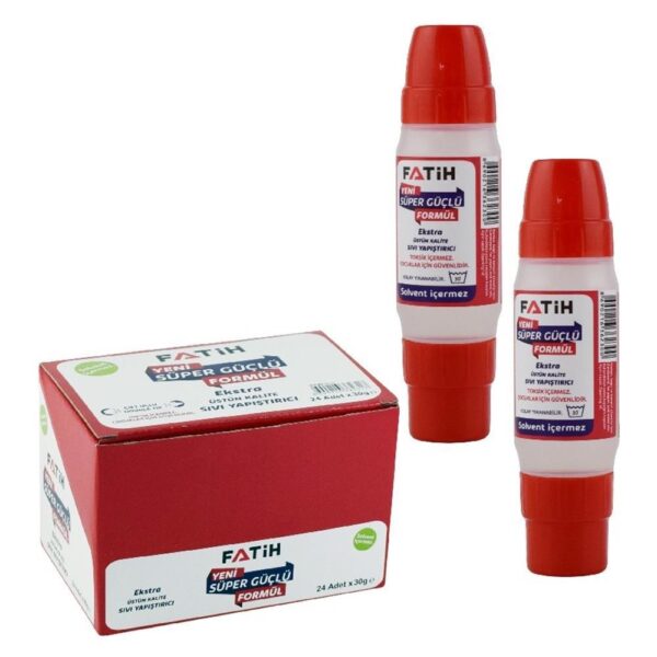 FATİH SIVI YAPIŞTIIRICI 30ml ÇİFT UÇLU SOLVENTSİZ