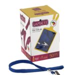 LAMİESS KART ASKI İPİ METAL MAŞALI KLİPSLİ  LACİVE