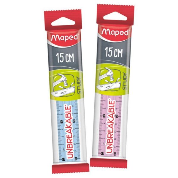 MAPED CETVEL 15cm STUDY KIRILMAZ  CETVEL