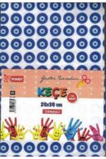 MİKRO KEÇE KÇ-104 10RENK DESENLİ 20X30 LU A4 - Görsel 3