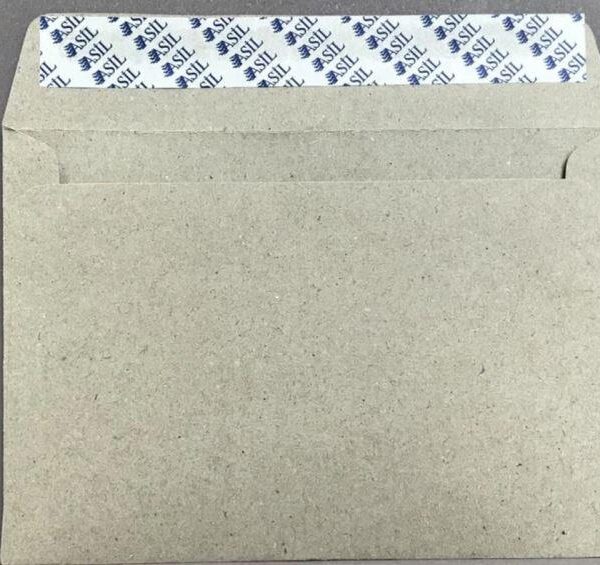ASİL 11.4x16.2 KRAFT ELVAN MEKTUP ZARFI 90gr SİLİK 100 LÜ