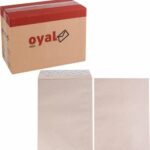 OYAL TORBA ZARF (26X35) KRAFT 90 GR-SİLİKON 50"li