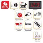 PİLSAN AKÜLÜ ARABA 12 V FORTUNE KUMANDALI KIRMIZI - Görsel 5