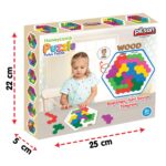 PİLSAN  DESEN KARTLI AHŞAP PETEK PUZZLE 15 PARÇA - Görsel 4