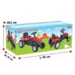 PİLSAN TRAKTÖR ACTIVE PEDALLI YEŞİL RENK - Görsel 2